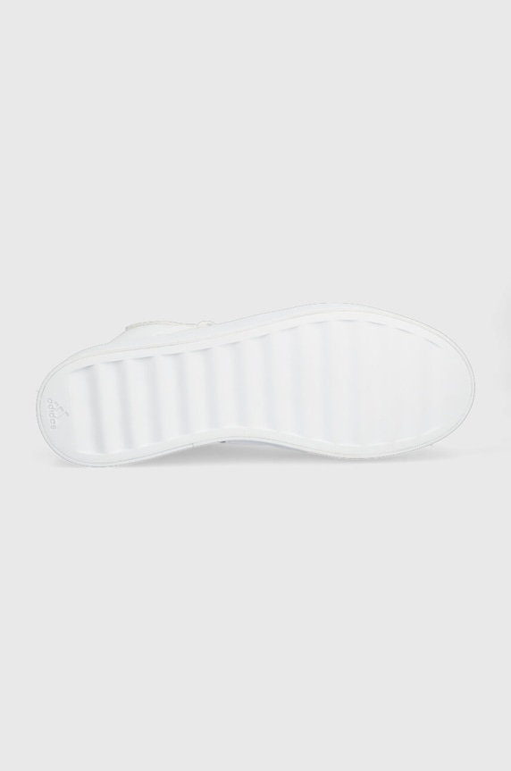 Kožené kecky adidas IE9417 bílá