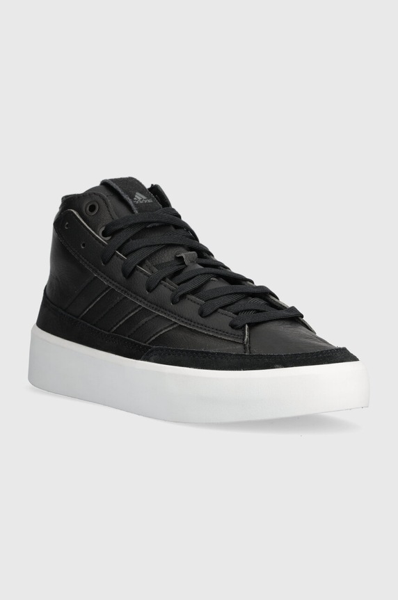 adidas teniși de piele IG0437 negru AW23