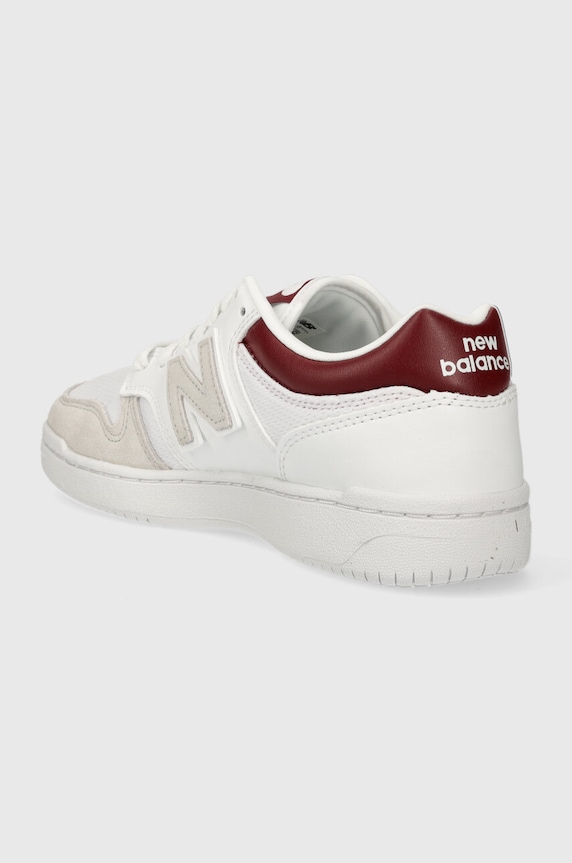 Obuwie New Balance sneakersy BB480LKB BB480LKB biały
