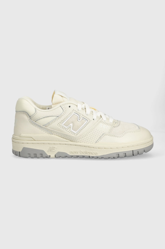 New Balance sneakersy skórzane BB550PWD skóra zamszowa beżowy BB550PWD