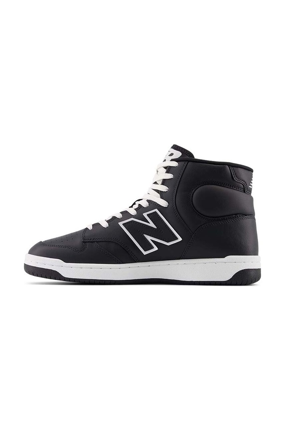 Boty Kožené tenisky New Balance BB480COB BB480COB černá