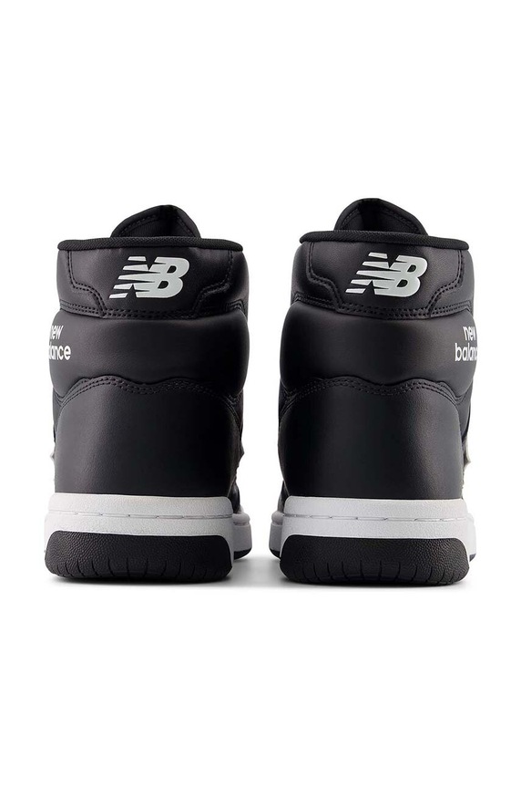 Kožené tenisky New Balance BB480COB BB480COB černá