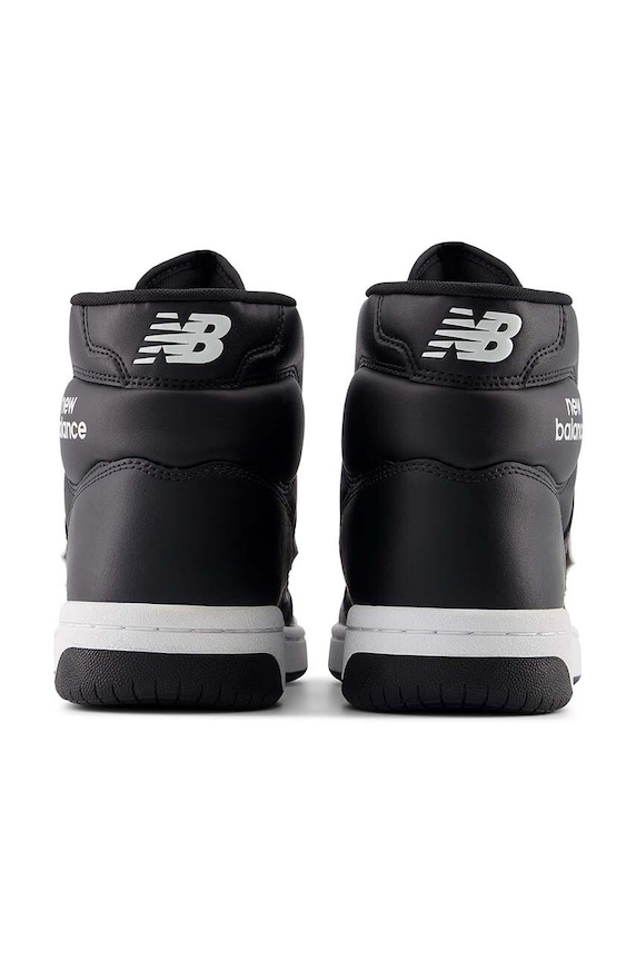 Kožené tenisky New Balance BB480COB BB480COB černá