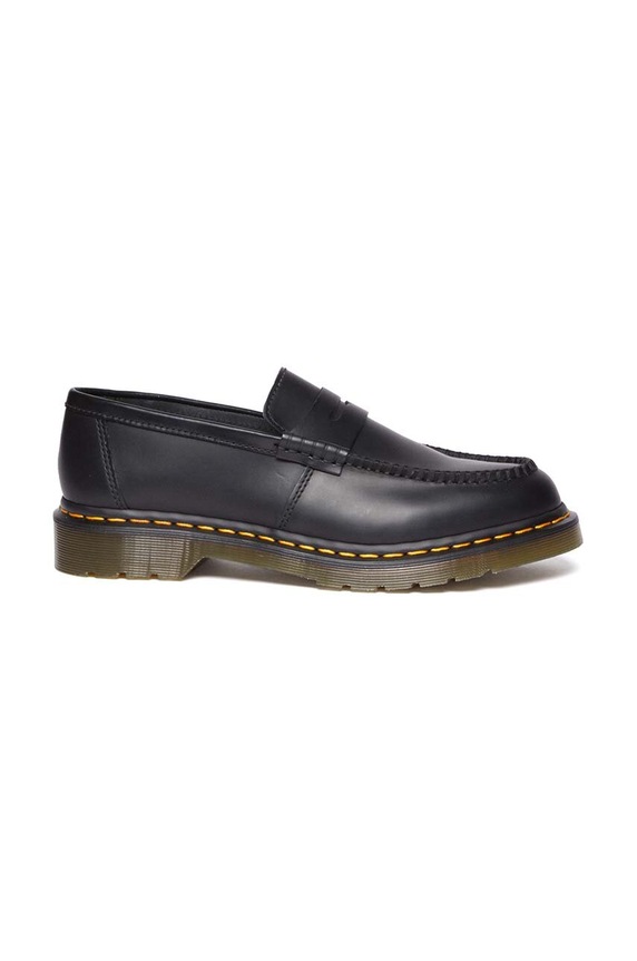 Dr. Martens mokasyny skórzane Penton skóra licowa czarny DM30980001