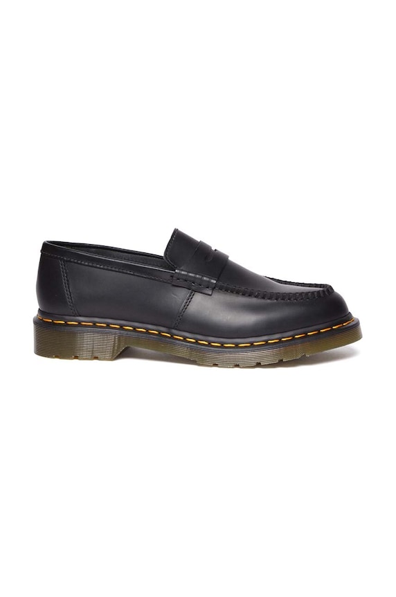 Dr. Martens mokasyny skórzane Penton skóra licowa czarny DM30980001