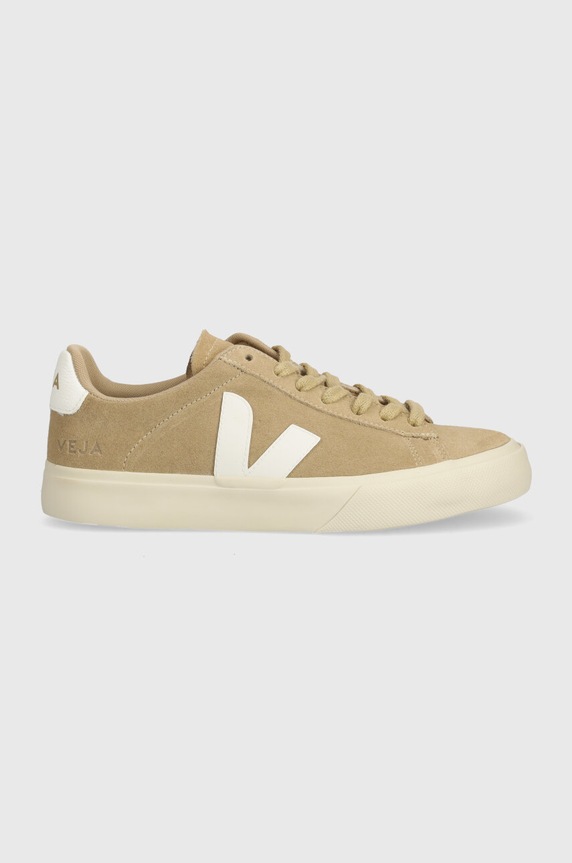 Σουέτ sneakers Veja Campo δέρμα σαμουά μπεζ CP0302963