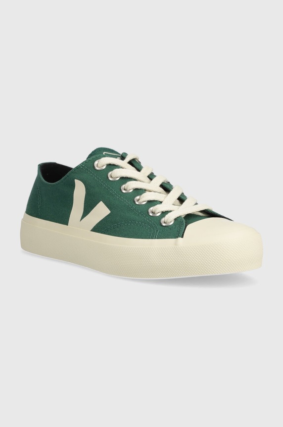 Πάνινα παπούτσια Veja Wata II Low PL0102836 πράσινο AW23