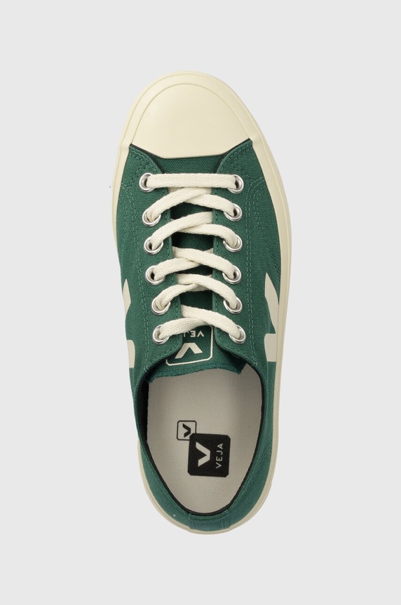 Πάνινα παπούτσια Veja Wata II Low πράσινο PL0102836