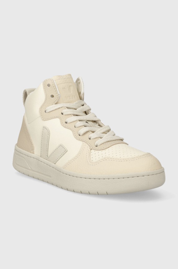 Veja bőr sportcipő VQ0503451 bézs AW23