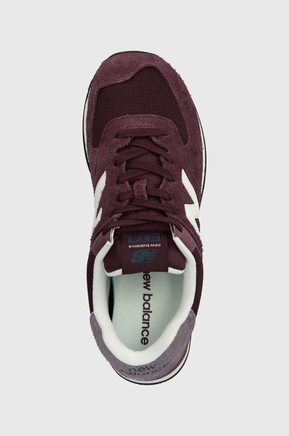 Sneakers New Balance 574 μπορντό U574ABO