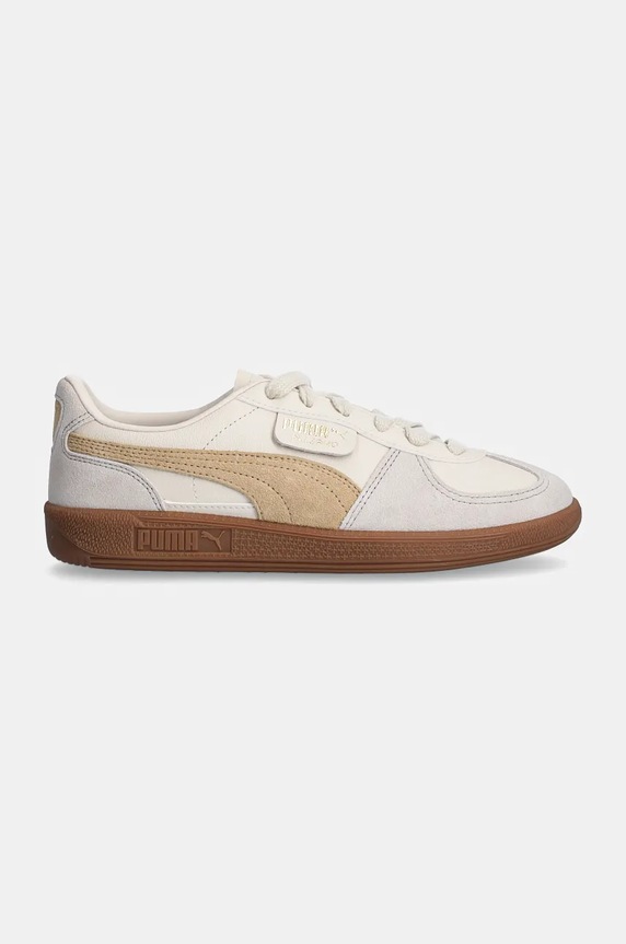 Puma leather sneakers Palermo 396464 beige SS26