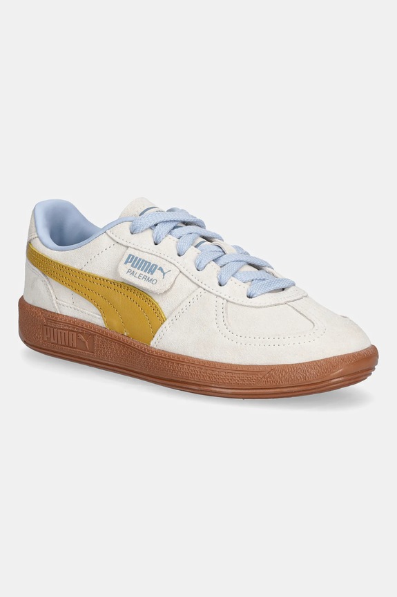 Puma Palermo sneakersy zamszowe płaska beżowy 396463