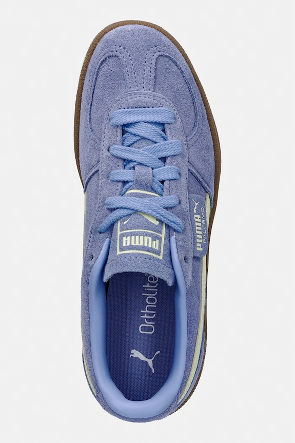 Puma Palermo sneakers in scamoscio blu 396463
