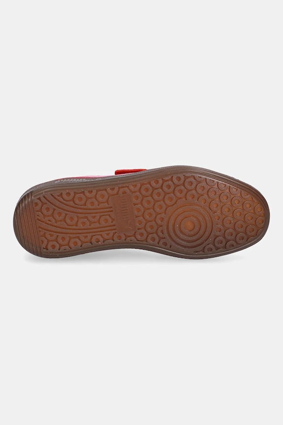 Puma Palermo sneakers din piele întoarsă 396463 rosu
