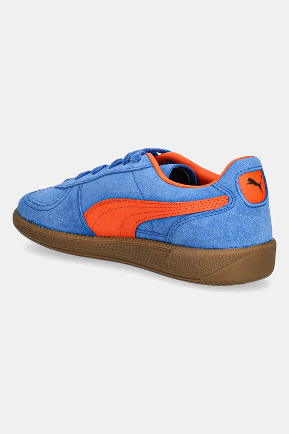 Încălțăminte Puma Palermo sneakers din piele întoarsă 396463 albastru