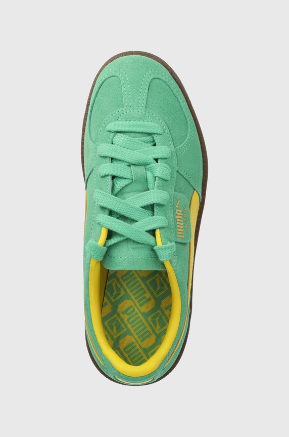 Puma Palermo sportcipő velúr zöld 396463