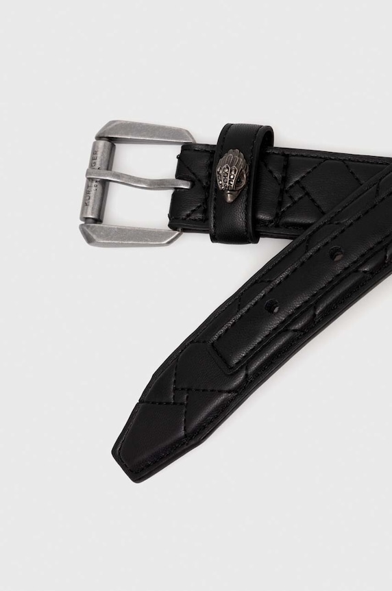 Kožni remen Kurt Geiger London 760205109 crna AW25