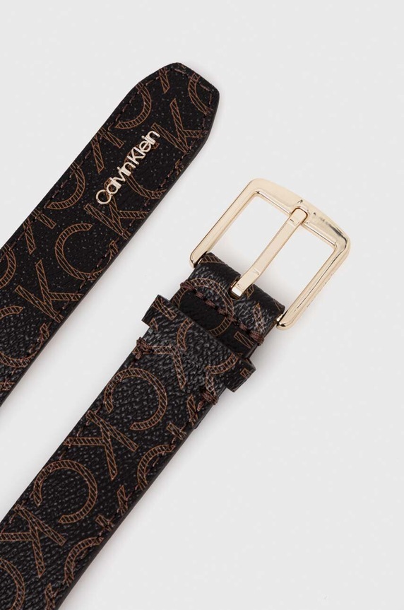 Calvin Klein pasek K60K611296 brązowy AW23