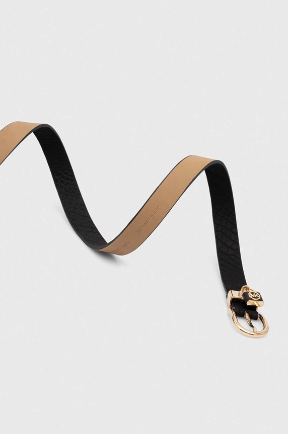 MICHAEL Michael Kors pasek skórzany 558929 czarny SS25