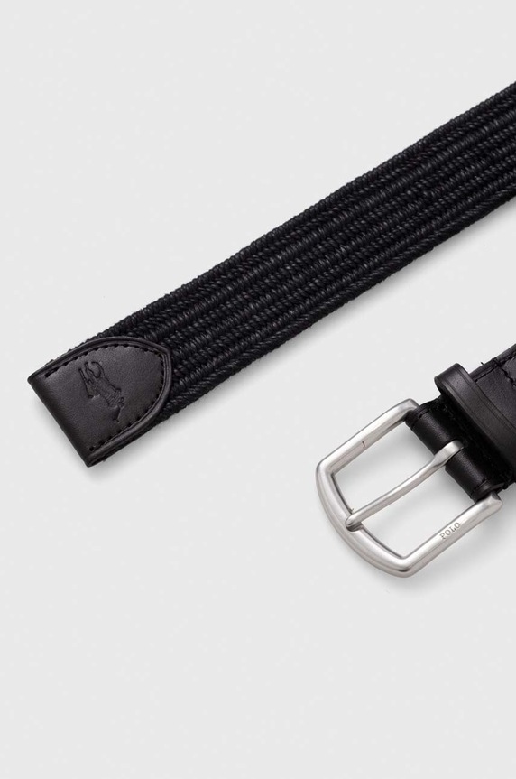 Ζώνη Polo Ralph Lauren 405666041 μαύρο SS26