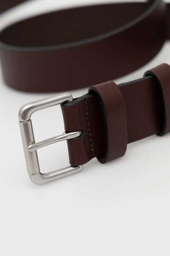 Δερμάτινη ζώνη Polo Ralph Lauren 405899989 καφέ AA00