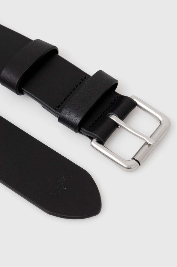 Polo Ralph Lauren pasek skórzany 405899989 czarny AA00