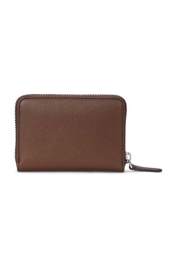Usnjena denarnica Lauren Ralph Lauren 432876729 rjava AW24