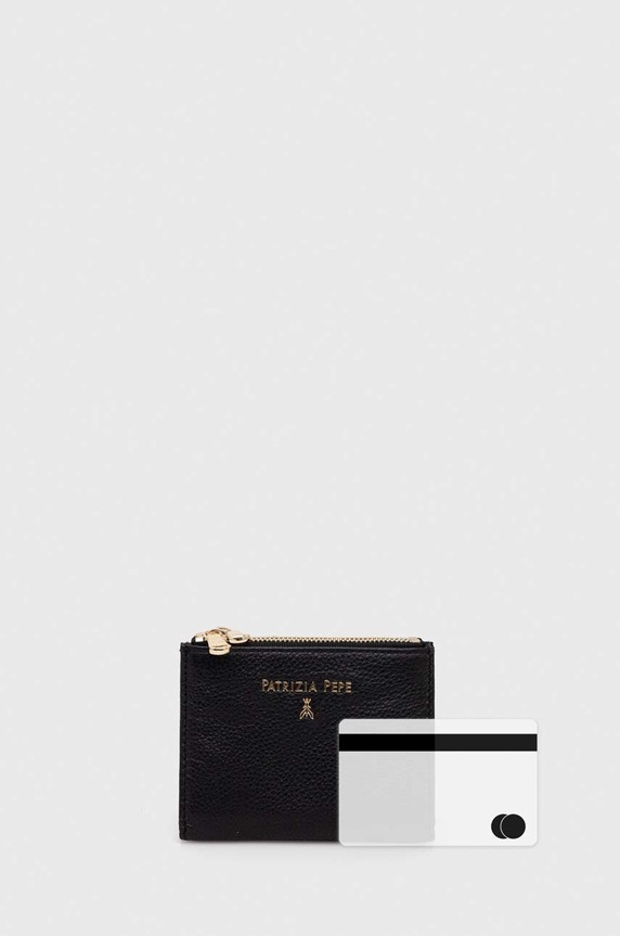 Кожаный кошелек Patrizia Pepe CQ8732.L001 чёрный