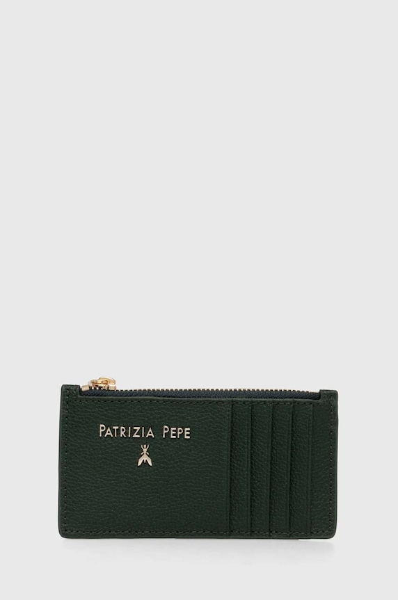 Kožni novčanik Patrizia Pepe Gift Box zelena CQ9105.L001