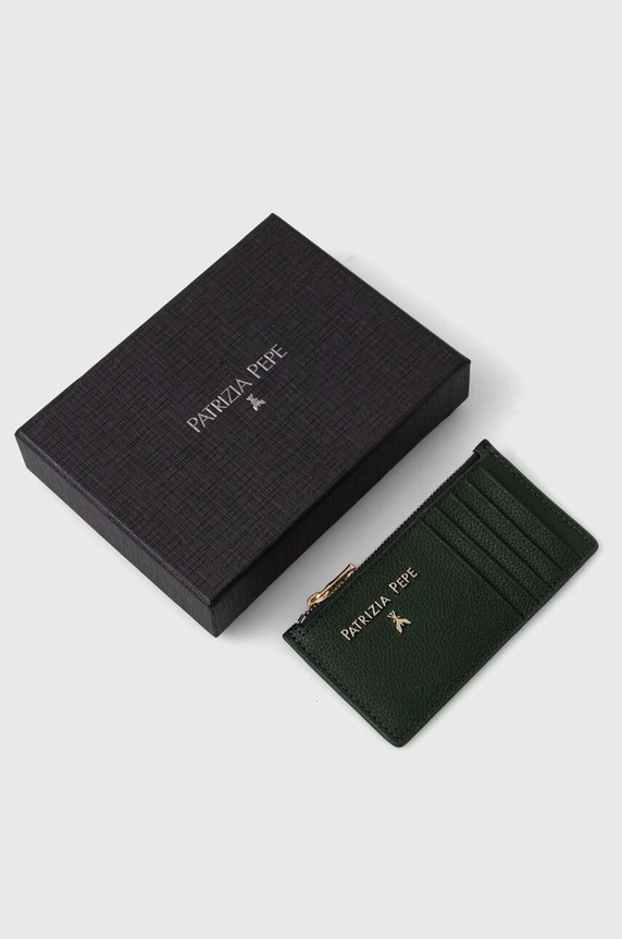 Dodaci Kožni novčanik Patrizia Pepe CQ9105.L001 zelena