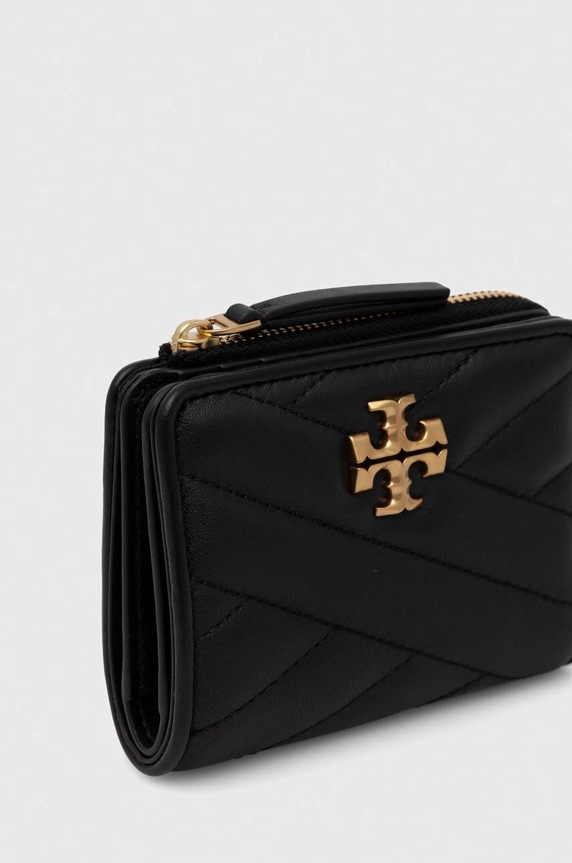 Kožená peněženka Tory Burch 153121.001 černá AW23