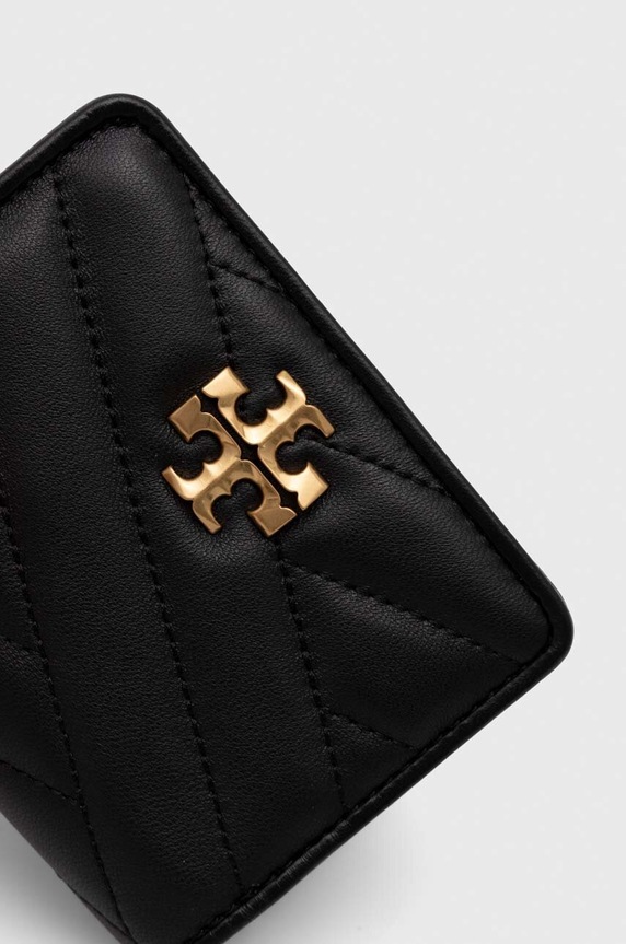 Kožená peněženka Tory Burch černá 153121.001