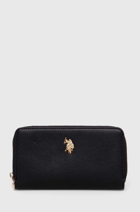 Peněženka U.S. Polo Assn. imitace kůže černá WIUJE6318WVP.000