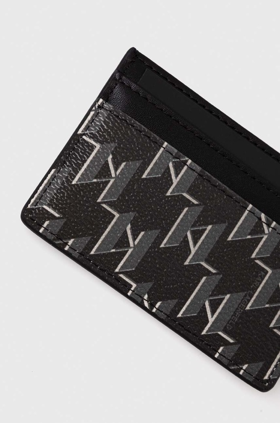 Pouzdro na karty Karl Lagerfeld 235M3209 černá AA00