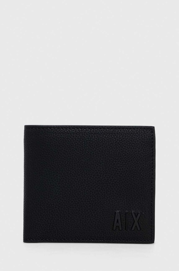 Armani Exchange portofel de piele piele negru 958098.3F892