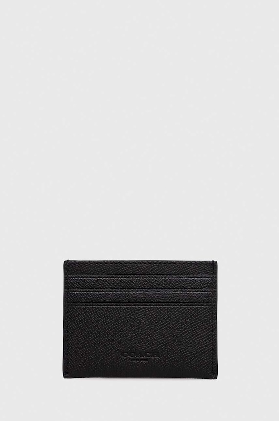Coach portacarte in pelle CL253 nero AA00