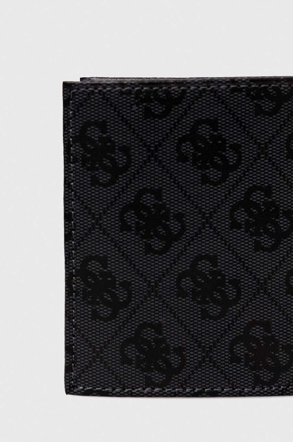 Αξεσουάρ Δερμάτινο πορτοφόλι Guess SMVELE.LEA22 μαύρο