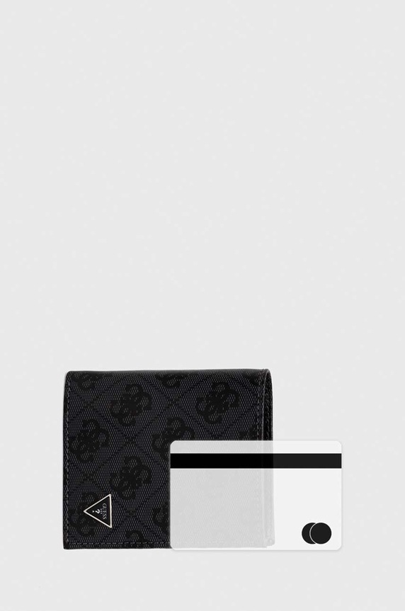 Δερμάτινο πορτοφόλι Guess SMVELE.LEA22