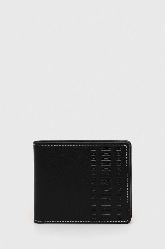 Kožni novčanik Pepe Jeans Arnold Planet friendly crna PM070366.999