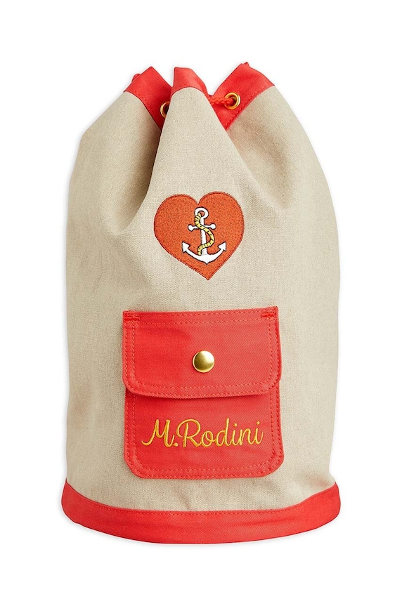 Mini Rodini ghiozdan copii 2366010213 bej AW23