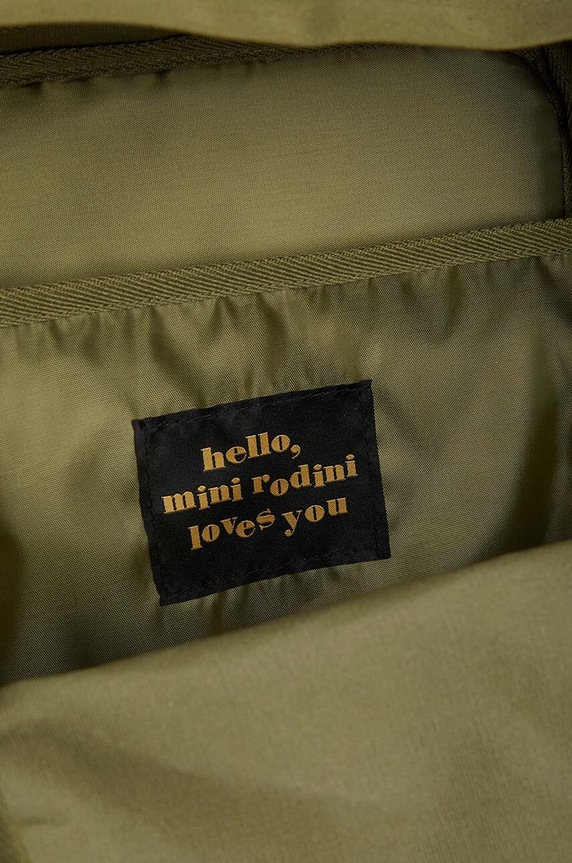 Detský ruksak Mini Rodini zelená 1100008975