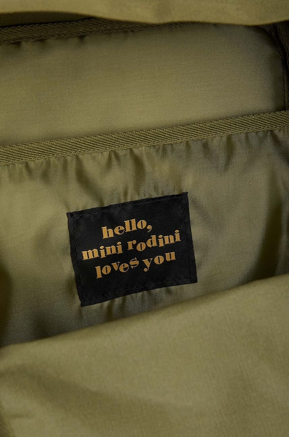 Detský ruksak Mini Rodini zelená 1100008975