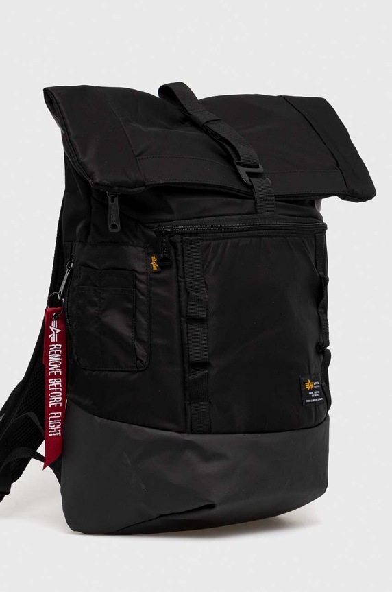 Ruksak Alpha Industries 126941.03 crna AW23
