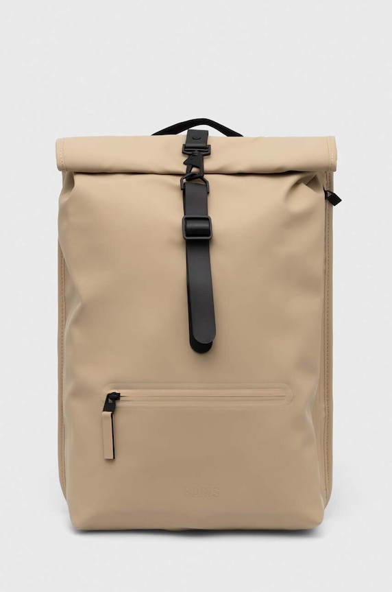 Ruksak Rains 13320 Backpacks jednofarebný béžová 13320.24