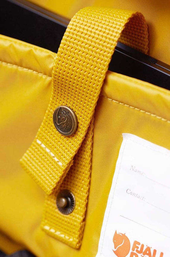 Fjallraven backpack Kanken Weekender F23802.160 yellow
