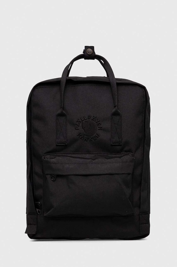 Σακίδιο πλάτης Fjallraven Re-Kanken Kanken Hip Pack υφασμάτινο μαύρο F23548