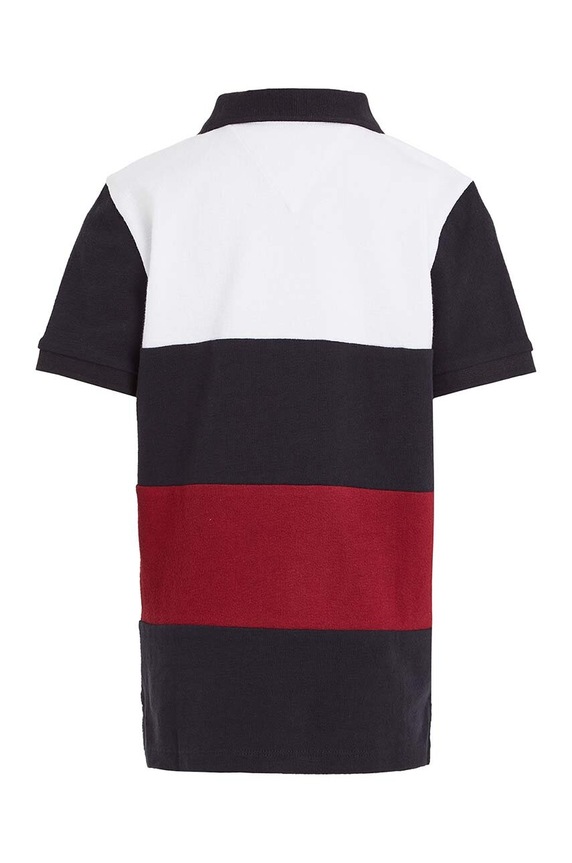 Fiú Tommy Hilfiger gyerek pamut póló KB0KB08315.128.176.9BYX sötétkék