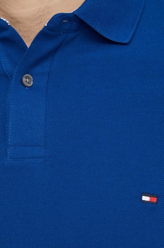 Polo tričko Tommy Hilfiger modrá MW0MW17770