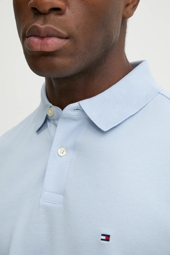 Tommy Hilfiger polo MW0MW17770 niebieski