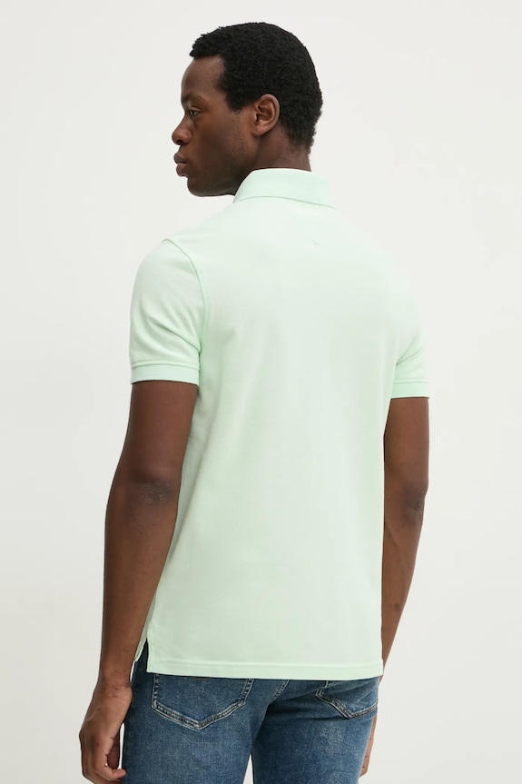 Odzież Tommy Hilfiger polo MW0MW17770 zielony